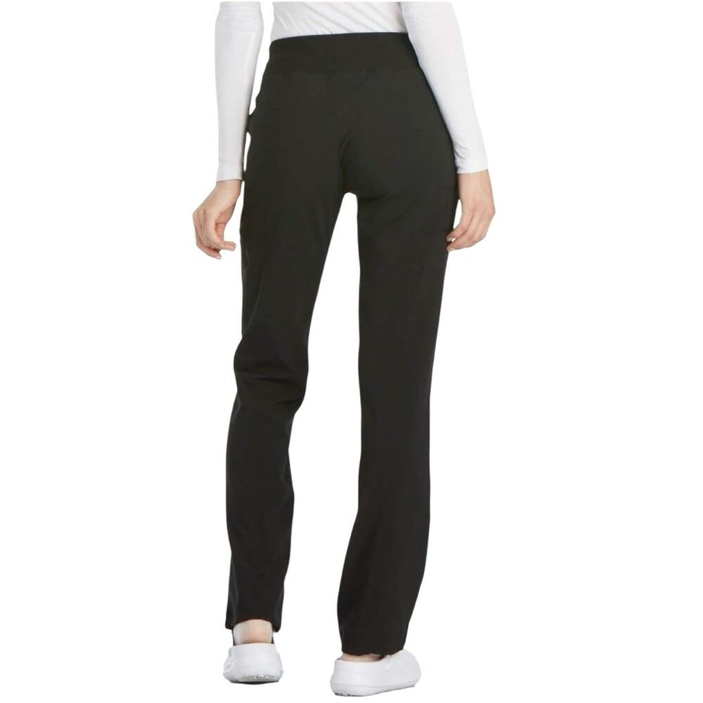 NWT Cherokee Scrubs for Women Mid Rise Straight Leg Pants Pull-on, Medium
